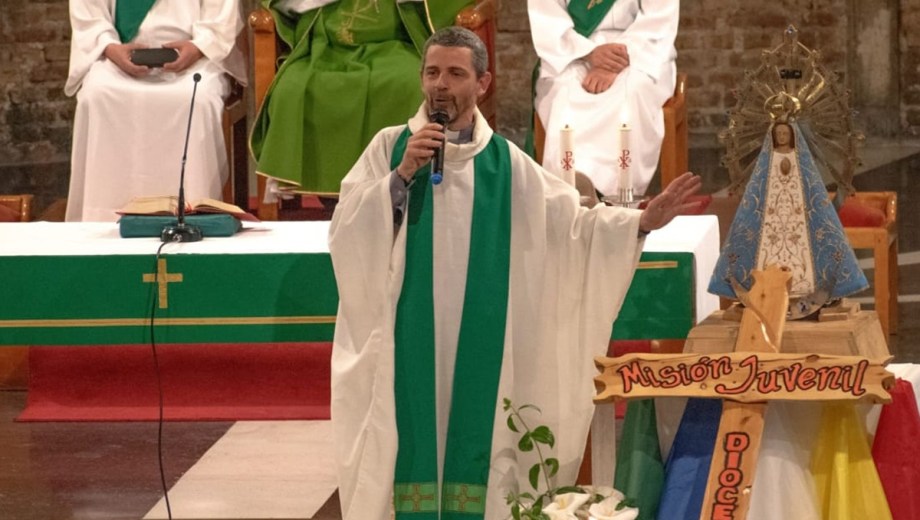 el padre Diego Canale. Foto: gentileza. 