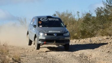 Facundo Sabas fue el más rápido en la 1° etapa del Rally Valle Medio