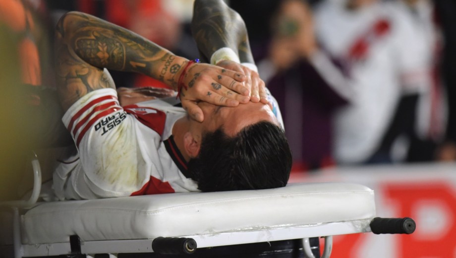 Sebastián Driussi sufrió un esguince ligamentario. (Foto: Fotobaires)