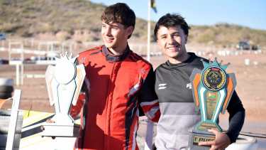 Joaquín Vera logró un gran triunfo en la Senior del Karting con caja en Fernández Oro