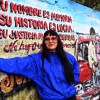 Imagen de Azul Eva, la artista que encontró en la Patagonia un lienzo gigante para llenar de color y emociones