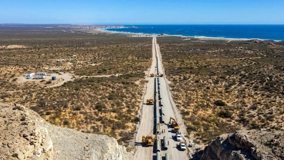 Más de 160 voces por el gasoducto dedicado que conecta Vaca Muerta con el Atlántico. Foto: gentileza.