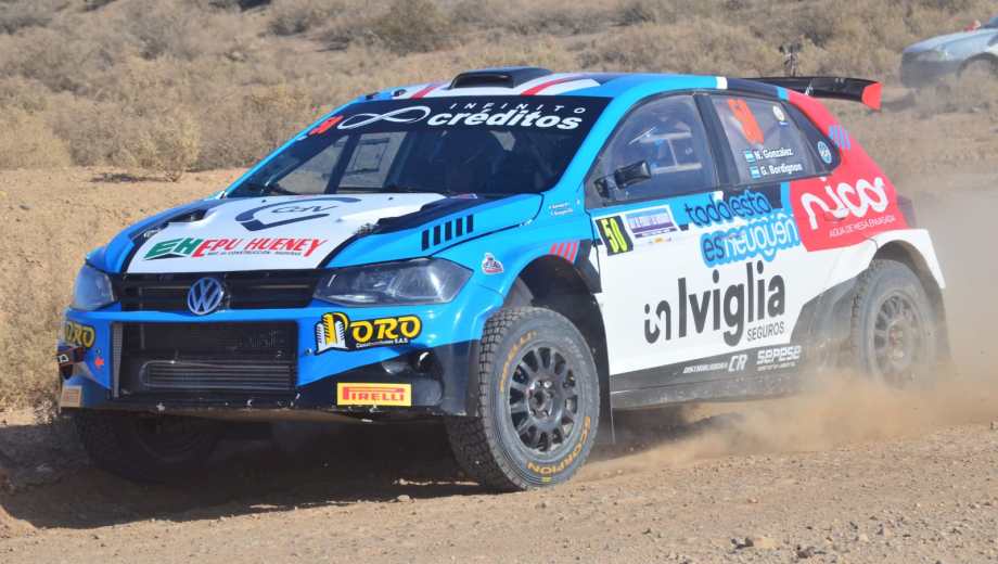 Nico González volvió a ganar en la Maxi Rally. (Foto: Gentileza Omar de los Santos)