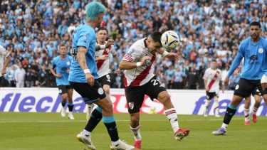 Por qué Juanfer entró tarde y la salida de Acuña: el parte médico de River que explica los cambios con Belgrano