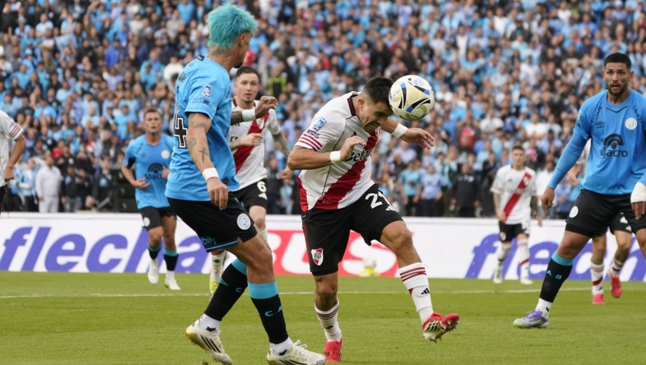 El Huevo Acuña sufrió una sobrecarga muscular. (Foto: @RiverPlate)