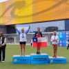 Imagen de Quintreman se subió al podio en el  Iberoamericano de Atletismo Master en Perú