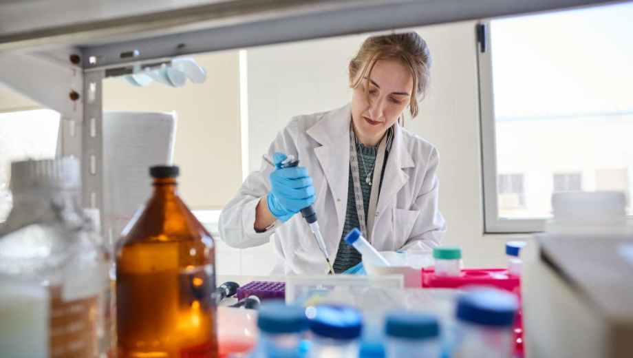 Cristina trabaja en el Instituto de Histología y Embriología de Mendoza, que depende del Conicet y la Universidad de Cuyo. Foto: gentileza