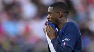 Dembélé salió lesionado en la final de la Champions y encendió las alarmas en Francia de cara al Mundial
