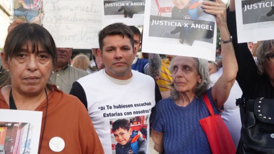 Reclaman Justicia por Ángel López. Foto: Gentileza NA. 