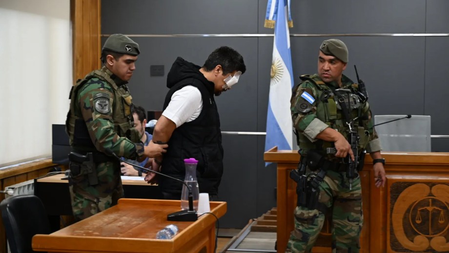 Franco Alí González es uno de los sospechosos de haber participado en el homicidio del comerciante barilochense Elías Miguel. 