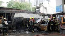 Imagen de Un tren embistió a un colectivo y dejó al menos ocho muertos y 35 heridos en Bangkok