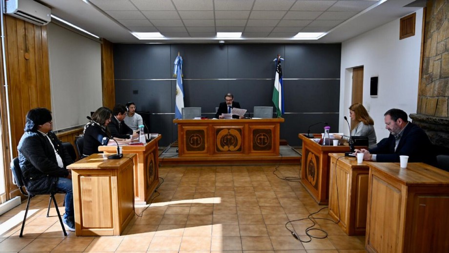 El acusado por el crimen de Latiff en Bariloche eludió el juicio por jurados. foto: Chino Leiva
