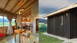 Bioarquitectura en la Patagonia: construyeron una casa de adobe enquinchado con “espacios cálidos y funcionales” 