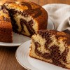 Imagen de Bizcochuelo marmolado: una receta clásica, fácil y perfecta para la merienda
