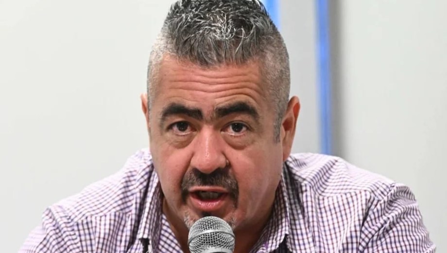 El Ministro de Seguridad de Chubut, Hector Iturrioz. 