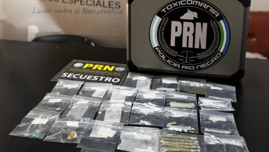 Secuestran drogas sintéticas por un millón de pesos en fiesta electrónica en Cipolletti
