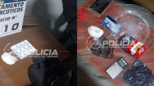 Cayó una banda que vendía éxtasis, ketamina y otras drogas en Neuquén: cuatro demorados