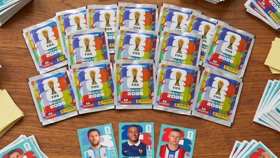 Figuritas de Panini del Mundial 2026. Foto: gentileza 