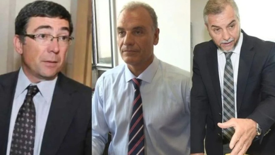  Javier Di Santo, Daniel Miralles y Luis Pizarro destituidosen la causa Nora Dalmasso. Foto: Gentileza NA. 