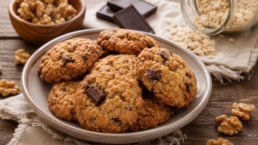 Cómo hacer galletitas sin gluten con avena, nueces y chocolate: una receta casera y regional