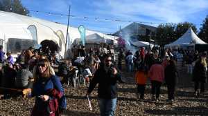 Explota de gente este sábado la Fiesta del Chef Patagónico, en Pehuenia Moquehue