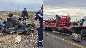 Tragedia en Mari Menuco: murió un joven en un choque frontal contra un camión sobre la Ruta 51 este domingo