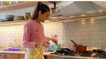 Imagen de Así es la cocina de Juana Viale: el estilo rústico y moderno que enamora en redes sociales