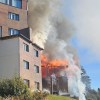 Imagen de Voraz incendio sobre avenida Bustillo en Bariloche: destruyó el histórico Hotel Huemul