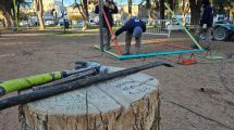 Imagen de Cipolletti renueva el histórico Parque Rosauer con nuevos juegos integrales de mayor calidad