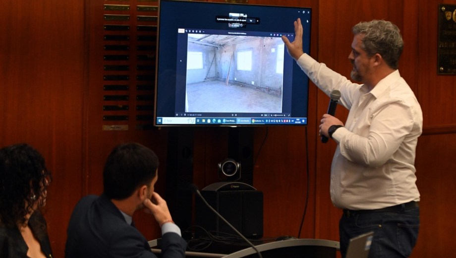 Mauro Moor explicó los relevamientos que realizó entre marzo y abril de 2016. Foto: Marcelo Ochoa.