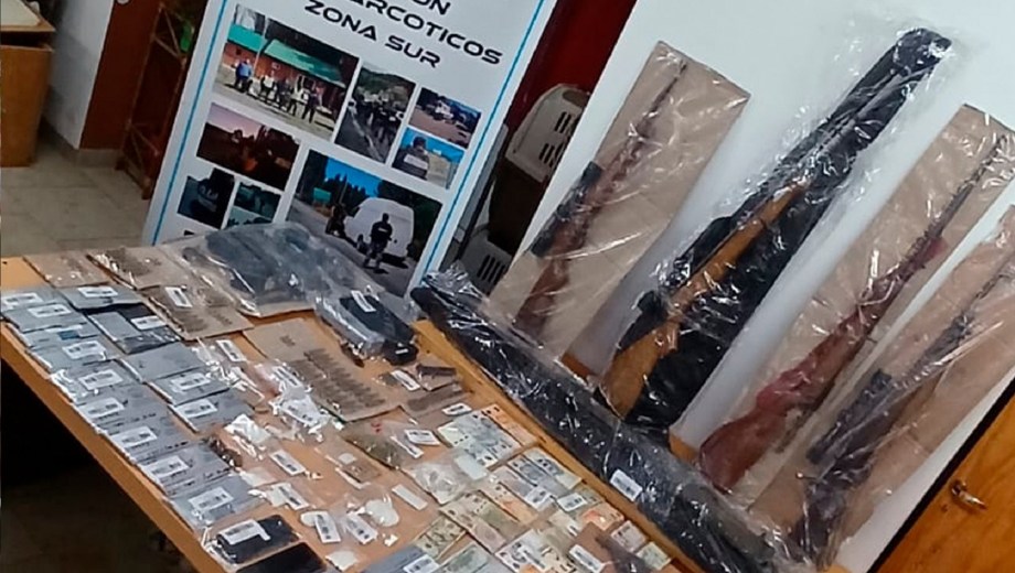 Ocho imputados en Junín de los Andes: integraban una banda que vendía cocaína