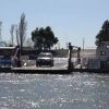 Imagen de Balsa Sauce Blanco: restringen el cruce de camiones con carga por la crecida del río Negro