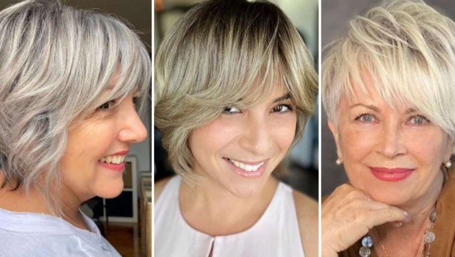 Los cortes de pelo tendencia para mujeres mayores de 60.
