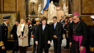 «Altamente probable»que el papa León XIV visite Argentina en noviembre, anunció Javier Milei