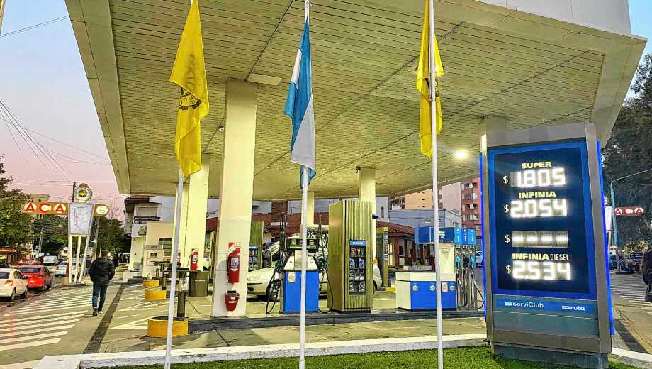 YPF aumentó el combustible. Foto: Mati Subat