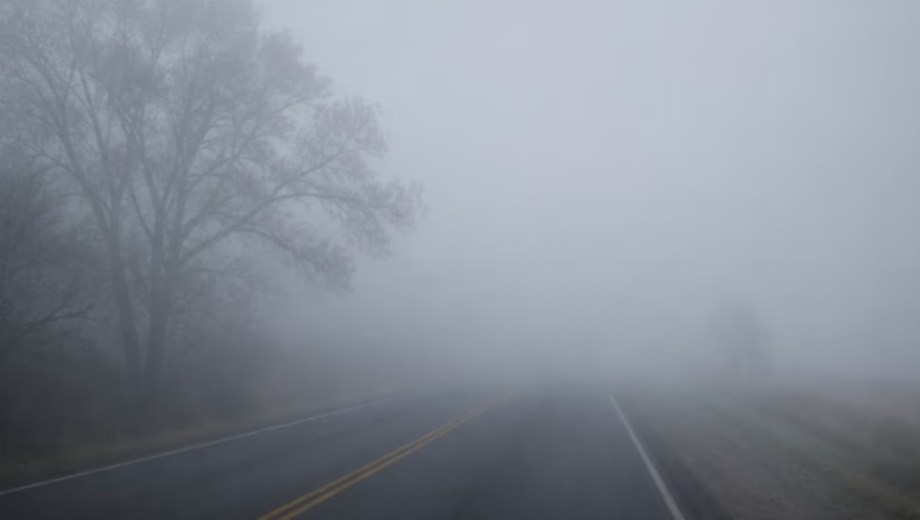 Alertan por bancos de niebla este martes. Foto: Gentileza NA. 