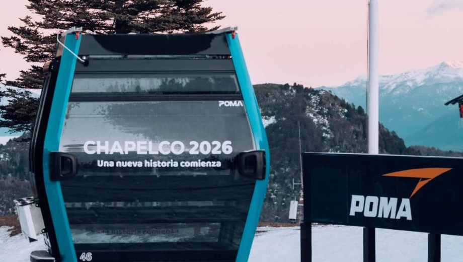 Las nuevas telecabinas del centro de esquí son más espaciosas y modernas (cerro chapelco)