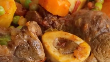 Hoy sale un rico osobuco a la cacerola con verduras, una receta fácil e ideal para los días fríos