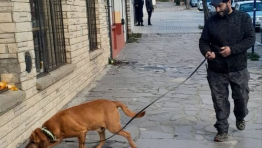 Búsqueda de Ana Lía Corte en Bariloche. Foto: Policía de Río Negro. 