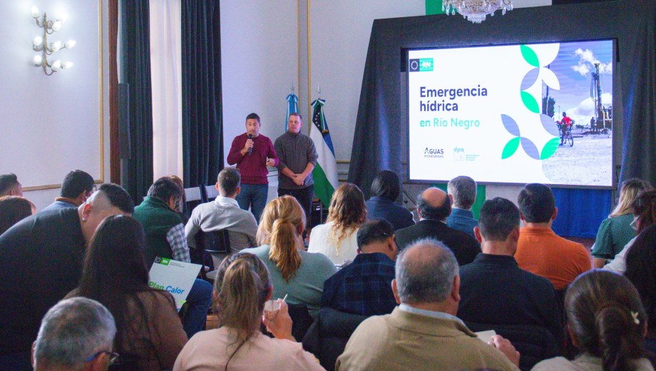 La presentación se realizó durante las Jornadas Provinciales de Comisiones de Fomento. Foto: Marcelo Ochoa. 