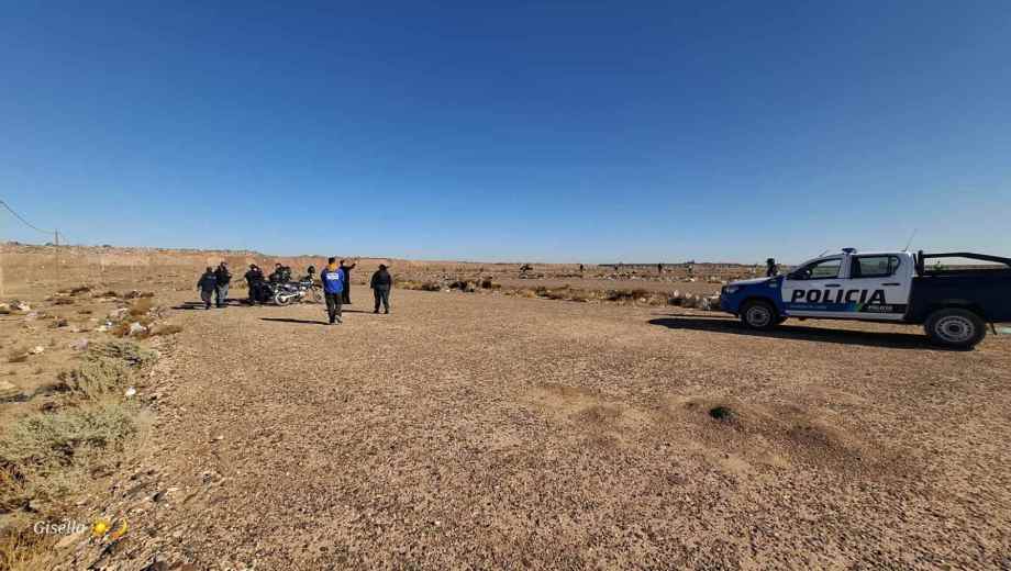 Buscan a un hombre  desaparecido en Neuquén.  Foto: Gentileza Policía de Neuquén. 