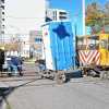 Imagen de Choqué en las vías en el centro de Roca: un auto impactó con el carro ferroviario y provocó su descarrilamiento