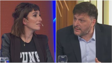 Leandro Santoro expuso el pasado peronista de Leila Gianni con una foto: «Sos vos militando para mí»