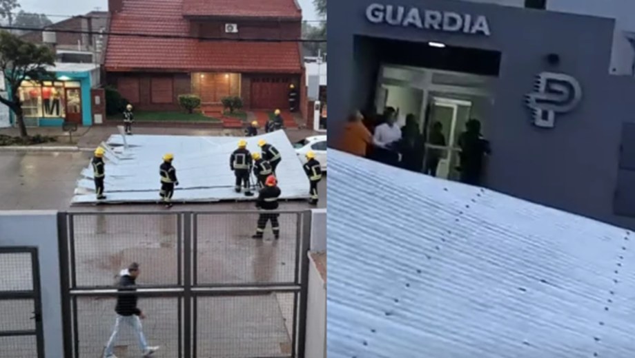 Las tareas se extendieron durante varias horas debido a la magnitud del temporal.