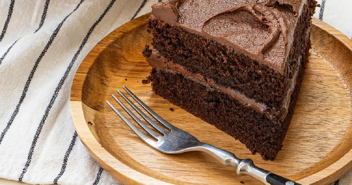 La torta de chocolate más fácil del mundo, todo hecho en un solo recipiente