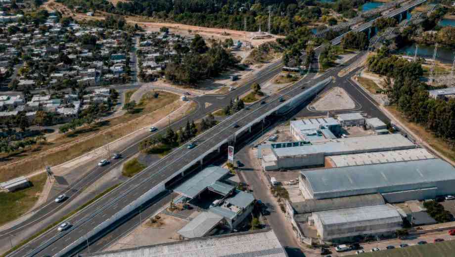 El ingreso a Neuquén no tendrá cruces a nivel. 