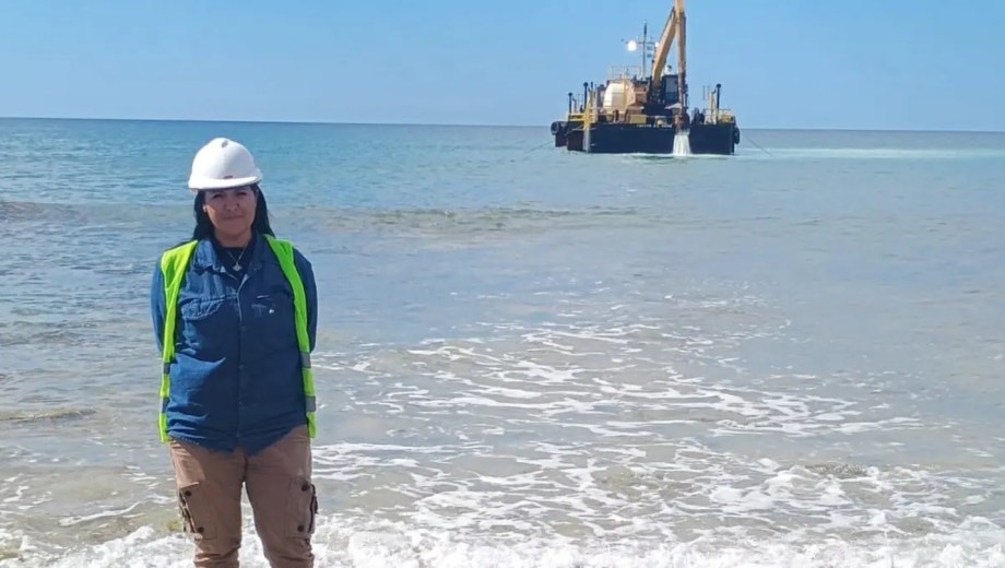 De General Conesa a los principales proyectos energéticos de Río Negro, Soledad encontró una oportunidad para crecer, aprender nuevos oficios y abrirse camino en un sector históricamente masculinizado. Fotos gentileza.