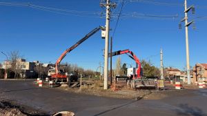 Cipolletti: finalizan obras de Edersa y retoman trabajos en la rotonda de San Luis y Santa Cruz