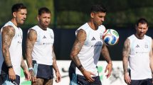 Imagen de Buenas noticias para Argentina: Cuti Romero entrena a la par del grupo y apunta a Cabo Verde