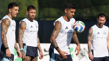 Buenas noticias para Argentina: Cuti Romero entrena a la par del grupo y apunta a Cabo Verde